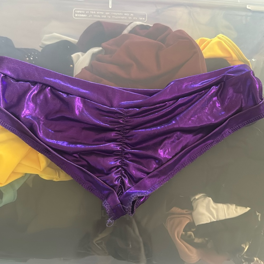 Bad Kitty Metallic scrunch Bottoms